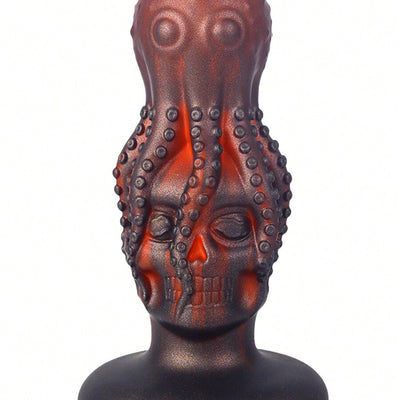 Anal Dildo Thick Anal Plug with Suction Cup, Soft Silicone Octopus Anal Sex Toys Big Anal Trainer Toys Dildo Anal for Women and Men