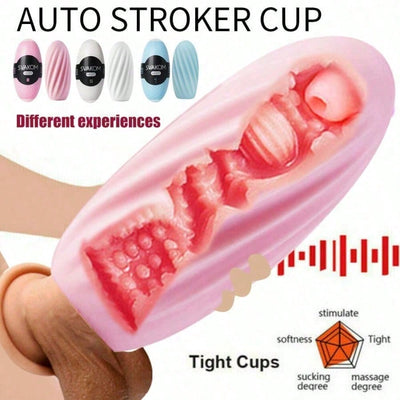 1pc Penis Sleeve Adult Male Realistic Vagina Pocket Pussy Masturbator Sex Toy
