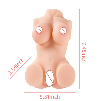 SexdollสําหรับชายMasturbatorชายลําตัวหญิงรักตุ๊กตาของเล่นดูดสําหรับช่องคลอดAnal Breast Men Sexตุ๊กตาเครื่องราง 18 +
