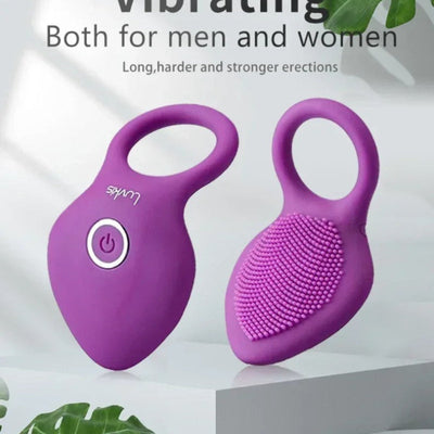 แหวนอวัยวะเพศชายแหวน Cock Vibrator Clitoris Stimulator G Spot DELAY Ejaculation เลียช่องคลอด Semen ล็อคแหวนของเล่นสําหรับคู่ 18 +