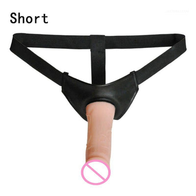 Adult Wearable Harness Penis Strapon Pant Sex Toys for Lesbians Fetish Dildo New