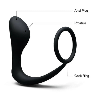 Anal Plug ชายต่อมลูกหมากนวด Cock แหวน Anal ปลั๊ก Dildo G-Spot Butt Plug ผู้ใหญ่เซ็กซ์ทอย Anal ของเล่นสำหรับผู้หญิง Man เกย์ Sex Shop