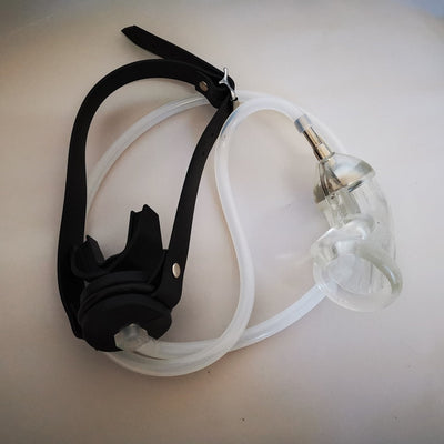 BDSM Penile Sheath Flow Into The Mouth Plug Catheters Chastity Device Cock Cage Sex Toys Sexual Slavery Irritation Men Gay