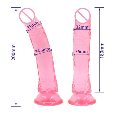 ยืดหยุ่น Dildo ดูดถ้วย Anal สมจริงอวัยวะเพศชายสินค้าเร้าอารมณ์เพศของเล่นสำหรับผู้หญิงผู้ใหญ่18หญิง Masturbator G-Spot การสำเร็จความใคร่ Shop