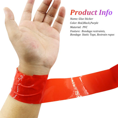 EXVOID Restraint Erotic Tape Foreplay Static Flirting SM Fetish BDSM Slave Adult Games Bondage Tape Sex Toys for Couples