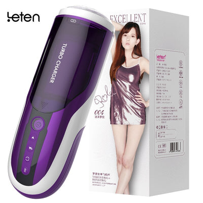 Leten Vagina Male Masturbator Hot Japan Girl Takizawa Rola/Yui Hatano Rotation Piston Thrusting Sex Moan Machine Sex Toy for Men