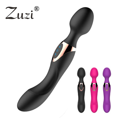 New G Spot Vibrators for Women USB Charge AV Magic Wand Massage Clitoris Stimulator Female Clit Vibrator Adult Sex Toy for Woman