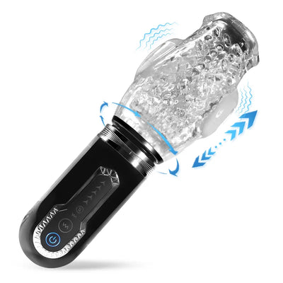 Pleasure 5 Telescopic 7 Vibration Electric Men Masturbation Cup Sex Toy for Men