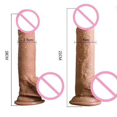 Real Skin Feel Soft Dildos Suction Cup Realistic Penis Big Dick Adult Sex Toys for Woman Masturbation Products Strapon Dildos