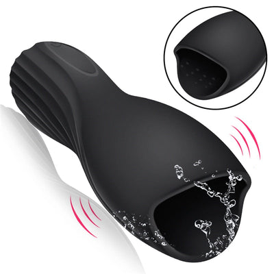 Realistic Reusable Silicone Dildo Sex Toys for Men Massage Penis Glans Delayed Ejaculation Vibrator Masturbation Sex Products