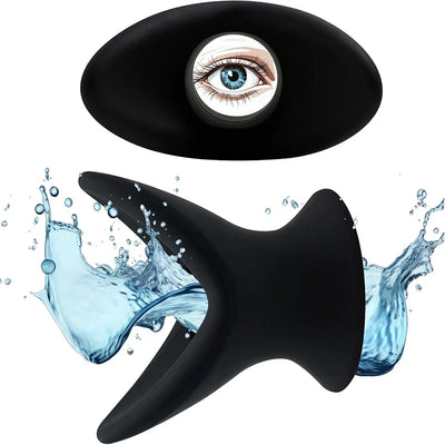 Silicone Anal Butt Plug Trainer Hollow Tunnel Anal Dilator Men Gay Vaginal Speculum Adult Sex Toys for Beginner Woman Female