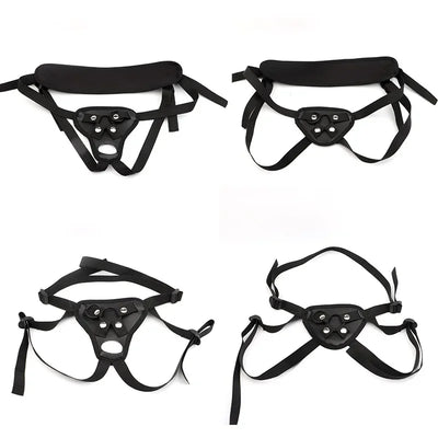 New Black Leather Dildos Pants Erotic Sex Toys for Lesbian Wearable Penis Panties Strap on Adult Game