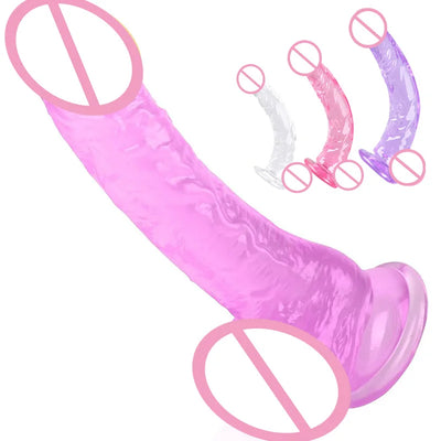 Realistic Dildos Women Gay Vaginal Anal Masturbation  Adult Sex Toys for Women with Suction Cup Adult Dick Cock Gode Anal Penis