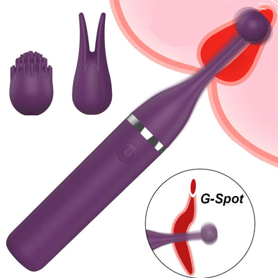 Clitoris G Spot Vibrator for Women Nipple Clit Stimulator  Female Fast Orgasm Erotic Masturbator Adult Sex Toys for Couple Play