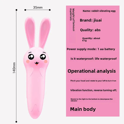 Speed Mini Rabbit Vibrator for Women Waterproof Clitoris Stimulator Dildo Vibrators Vagina Sex Toys for Woman Sex Products