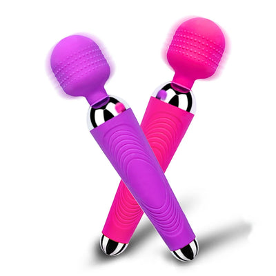 Powerful Dildo Vibrator AV Magic Wand G-Spot Massager Sex Toys for Women Couples Clitoris Stimulate Goods for Adults USB Charge