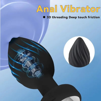 Wireless Anal Vagina Vibrator Butt Plug Men Prostate Massager Stimulator Female Masturbator Adult Sex Toys for Women Men Gay