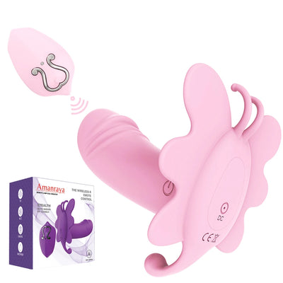 Powerful Wearable Vibrator Wireless Panties Dildo Vibrator for Women G Spot Clitoris Stimulator Vagina Massage Erotic Sex Toy