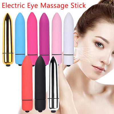 เครื่องนวดตาแบบพกพา รุ่นใหม่ ช่องสัญญาณเดียว กันน้ำ ชาร์จผ่าน USB บรรเทาอาการล้าดวงตา อุปกรณ์เสริมความงามดวงตา เครื่องนวด