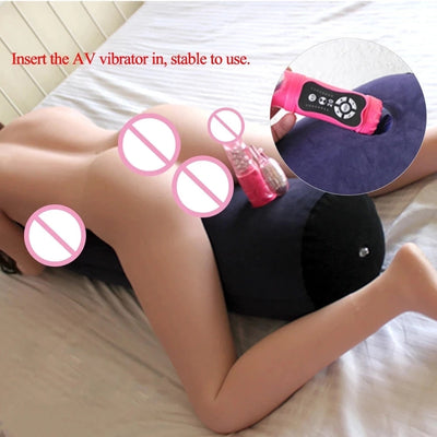 Toughage Sex Pillows Comfortable Inflatable Sex Furniture Cushion Enhanced Sex Toys for Women Erotic Positions Wedge Pillow