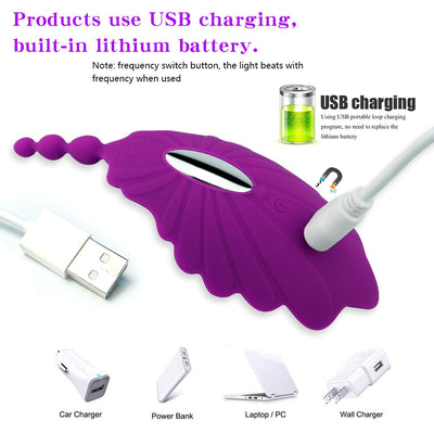 Wearable Panty Vibrator Invisible Vibrating Egg Remote Control Vagina Clitoral Stimulation Anal Sex Toys for Women Masturbator
